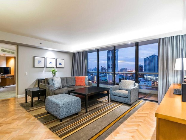 ห้องนั่งเล่นโรงแรม